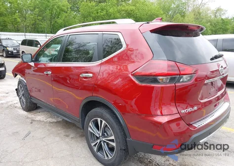 2019 Nissan Rogue Sv z USA, uszkodzony, nr VIN 5N1AT2MV4KC810144